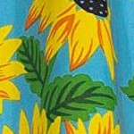 turquoise floral