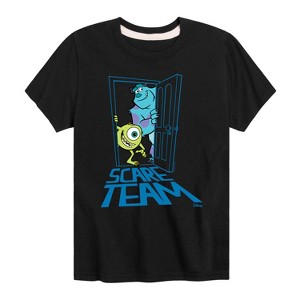 Boys' - Monsters,Inc. - Sulley and Mike Scare Team Short Sleeve Graphic T-Shirt - 1 of 4