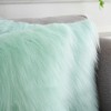 Unique Bargains Plush Decorative Solid Throw Modern Bedroom Pillow Covers 2 Pcs - 3 of 4