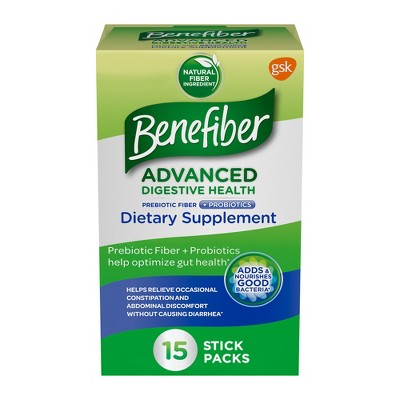 Benefiber Prebiotic Fiber Sticks - 48ct : Target