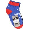 NASA Buzz Aldrin Youth Space 5 Pair Mix and Match Ankle Socks - 3 of 3
