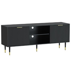 Snynuxx Modern TV Stand for 55/60/65 inch TV with Storage for Living Room - 1 of 4