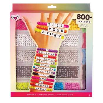 Fashion Angels Alphabet Bead Kit 800+ Beads