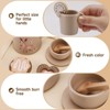Topteng 13Pcs Western Kitchen Wooden Tea Sets Play Kitchen Dishes/Tea Set For Kid - 4 of 4
