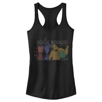 Juniors Womens The Nightmare Before Christmas Let's Boogie Racerback Tank Top