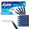 EXPO Vis-à-Vis Wet-Erase Marker Fine Point Blue Dozen 16003 - 2 of 4