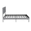 Sapphtopaz Upholstered Platform Bed Frame with Headboard & 14" Underbed Storage, No Box Spring Needed for Small Bedrooms, Adults & Teens - 2 of 4