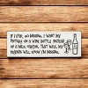 Slickblue Missing Picture on Wine Bottle Sign, 3.5x10 Solid Pine Rustic Wood Plaque, Multiple Colors - 2 of 3