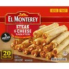 El Monterey Frozen Steak And Cheese Taquitos - 20oz/20ct : Target