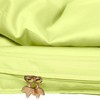 Canadian Down & Feather Company - 3 Piece Duvet Cover Set with 3-Sided Zipper, Pistachio - 3 of 4