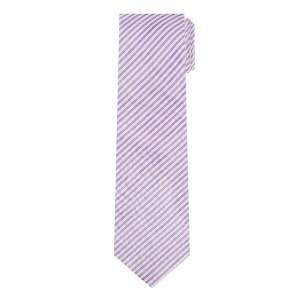 Jacob Alexander Men’s Seersucker Striped Necktie - 1 of 4