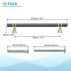 Unique Bargains Kitchen Cabinet Handles Long-lasting Drawer Pull 6.3 Inch Hole Center - 2 of 4