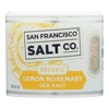 San Francisco Salt Co. Lemon Rosemary Sea Salt - Case of 6/4 oz - 2 of 4