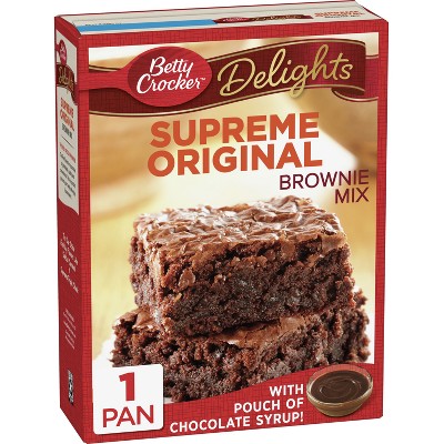 Betty Crocker Fudge Brownie Mix Family Size 18.3oz. (Pack of 4)