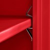 Sandusky Lee 36"Wx18"Dx72"H Welded Bookcase Red - 2 of 2