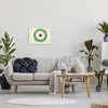 Stupell Industries Green Modern Evil Eye Symbol Black Framed Giclee Art - 2 of 4