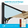 NicBex 10FT 360° Rotating Offset Patio Umbrella,Outdoor Patio Umbrella,Cantilever Outdoor Umbrella with Adjustable Tilt for Pool & Garden - 4 of 4