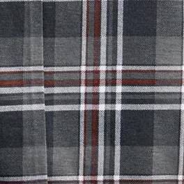 black plaid
