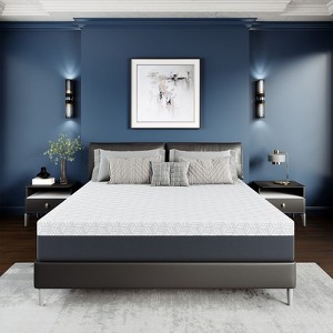 12" Gel Memory Foam Mattress – 12-inch All-Foam, Cooling Tencel Cover, Supportive Base (Full/Queen/King) - 1 of 4