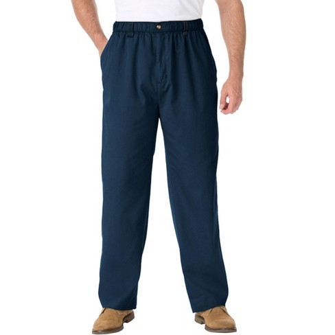 Kingsize Men's Big & Tall Knockarounds Full-Elastic Waist Cargo Pants