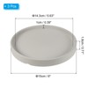 Unique Bargains Indoor Glazed Ceramic Plant Pot Saucers 3 Pc - 2 of 4