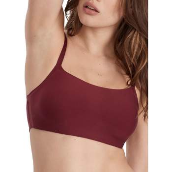 Bare The Push-Up Without Padding Bra 38DDD, Maroon Banner at