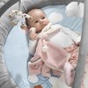 TriAction Toys Teddykompaniet Plush Baby Blanket | Rose Bunny - 2 of 4