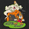 Men's Mickey & Friends Halloween Retro Mickey Mouse Creepin' it Real T-Shirt - 2 of 4