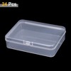 Unique Bargains Plastic Portable Beads Craft Hardware Jewelry Storage Boxes Clear 24 Pcs - 3 of 4