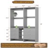 Aheaplus Set of 2 Closet Organizers, Walk-in Closet System with Hanging Rods and Drawers - 4 of 4