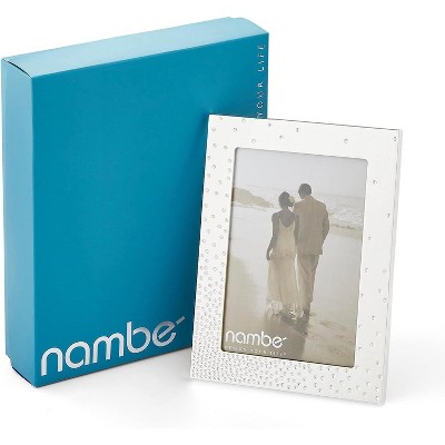 Silver Metallic 5x7 Tabletop Photo Frame