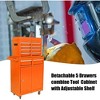 5-Drawer Rolling Tool Chest, Heavy-Duty Mobile Storage Cabinet with Wheels, Adjustable Shelf & Lockable Drawers, for Garage Workshop Organization - 4 of 4