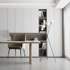 Maxax 3 Lights Globe Floor Lamps for Living Room, Modern Black Standing Lamps for Bedroom, Office - 2 of 4