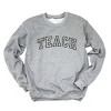Simply Sage Market Embroidered Teach Sweatshirt - 3 of 4