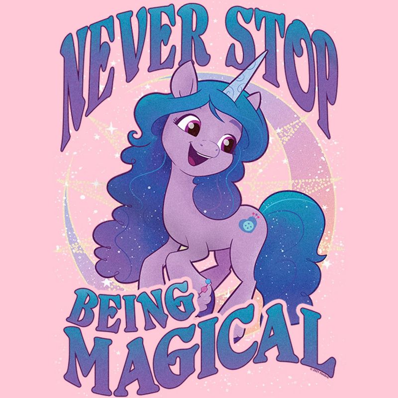 Girl's My Little Pony: A New Generation Stay Magical T-Shirt, 2 of 5