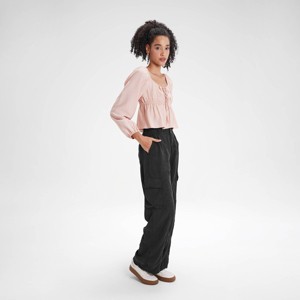 Women's High-Rise Straight Leg Cargo Pants - Wild Fable™ - 1 of 4