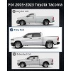 Running Boards for 2005-2023 Tacoma Double Cab 4-Door, Heavy-Duty Nerf Bars Side Steps, Bolt-On Step Bars, Black Powder-Coated - 3 of 4