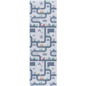 Tacoma Kids TCK171 Power Loomed Stain Resistant Non-Shedding Machine Washable Skid-Resistant Indoor Rugs - Safavieh Kids - 1 of 2