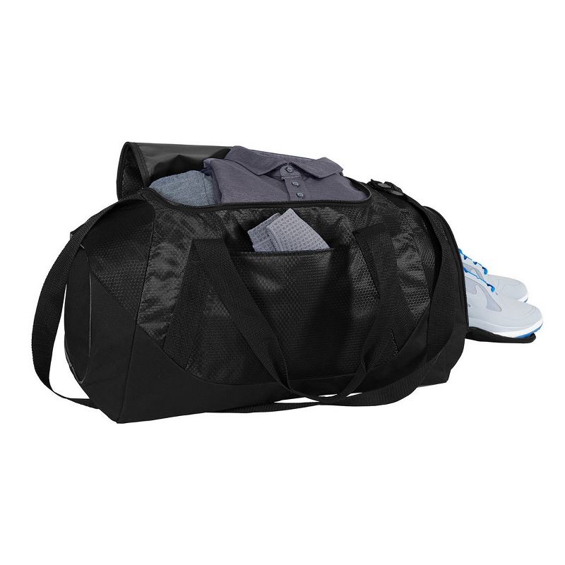 Port Authority Classic Sporty Duffel Bag with Ventilated Shoe Compartment - 50L, 1 of 8