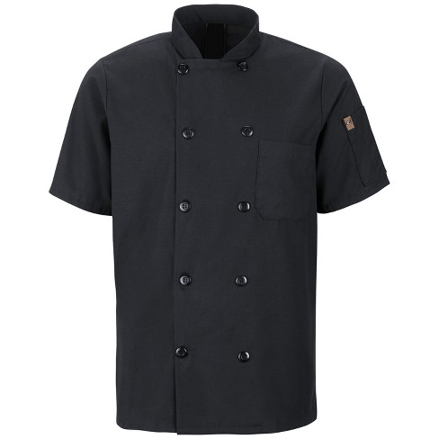 Men's Short Sleeve Chef Coat With Oilblok + Mimix - image 1 of 1