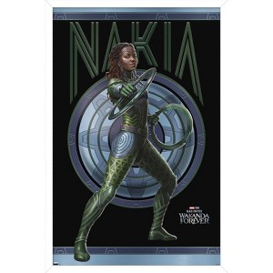 Trends International Marvel Black Panther: Wakanda Forever - Nakia Framed Wall Poster Prints - 1 of 4