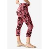 Roaman's Women's Plus Size Essential Stretch Capri Legging - 4 of 4
