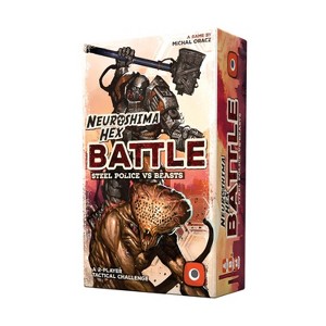Neuroshima Hex - Battle, Steel Police vs Beasts Board Game - 1 of 3