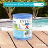 INTEX 29007E Type H Pool Filter Cartridge: For INTEX Filter Pumps – Easy-To-Clean – Dacron Paper – Efficient Filtration – 6 Pack - 2 of 4