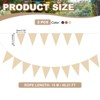 Unique Bargains 49ft Felt Fabric Soft Touch Wear-resistant Reusable Banner 2 Pcs - 2 of 4