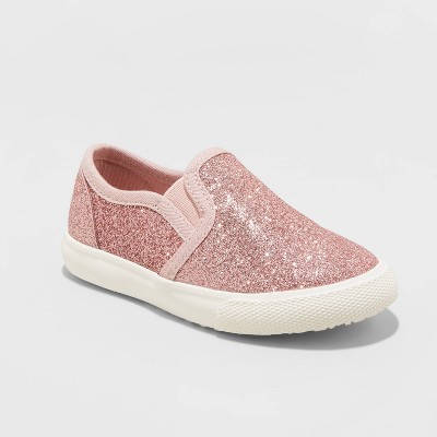 rose gold sneakers slip on