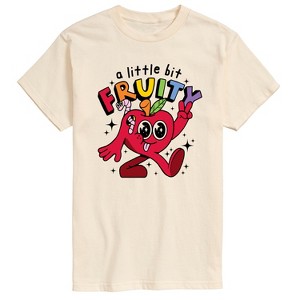 Men's - Instant Message - A Little Bit Fruity Pride Short Sleeve Graphic T-Shirt - 1 of 4