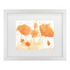 Trademark Fine Art Sheila Golden California Poppies 7 Matted Framed Art - 2 of 4