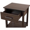 Passion Furniture Salem 1-Drawer Nightstand (24 in. H x 20 in. W x 19 in. D) - 3 of 4