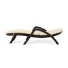 GDFStudio Ethan Outdoor Faux Wicker Adjustable Chaise Lounge with Cushion - 4 of 4